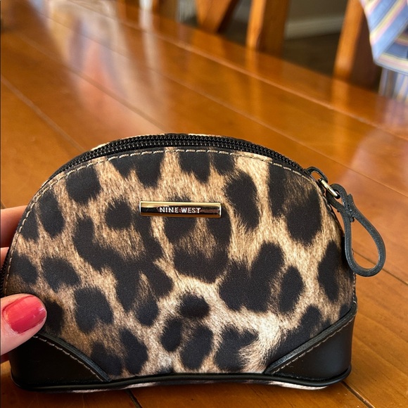 Nine West Accessories - Nine West Animal Print Cosmetic Bag